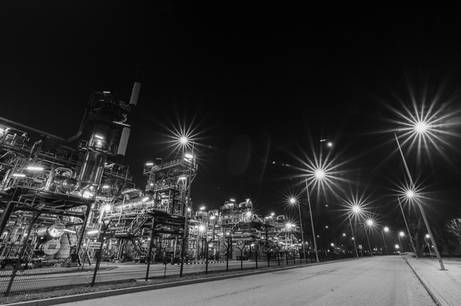fot. Marta Reszka © 2013. Gdansk oil refinery - rafineria w Gdańsku